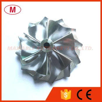K16 20G Turbo Billet compressor wheel/ Aluminum 2618/Milling compressor wheel 52.56/68.00mm 6+6 blades Reverse Rotation
K16 20G Turbo Billet compressor wheel/ Aluminum 2618/Milling compressor wheel 52.56/68.00mm 6+6 blades Reverse Rotation