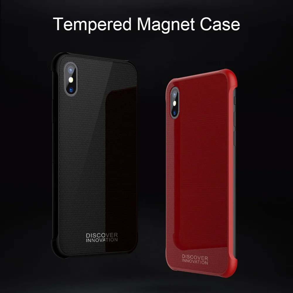 For Apple iPhone X NILLKIN New Tempered Magnet Wireless Receiver Case For iPhone X Case Cover Back Cover Fit for Magnetic Holder
For Apple iPhone X NILLKIN New Tempered Magnet Wireless Receiver Case For iPhone X Case Cover Back Cover Fit for Magnetic Holder