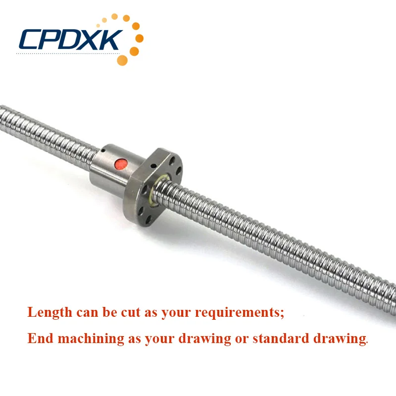 ball screw SFU1605 with BK12BF12 end machining 700 / 750 / 800mm 1pc + ball nut SFU1605 1pc
ball screw SFU1605 with BK12BF12 end machining 700 / 750 / 800mm 1pc + ball nut SFU1605 1pc