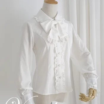 2019 Real New Soft Sister College Cultivate Morality Shirt In The Spring And Autumn Wind Lolita Joker Lace Flounce Send Bow
2019 Real New Soft Sister College Cultivate Morality Shirt In The Spring And Autumn Wind Lolita Joker Lace Flounce Send Bow