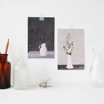 30pcs Classical vase with flower style card multi-use as Scrapbooking party invitation DIY gift card message card postcard 
30pcs Classical vase with flower style card multi-use as Scrapbooking party invitation DIY gift card message card postcard