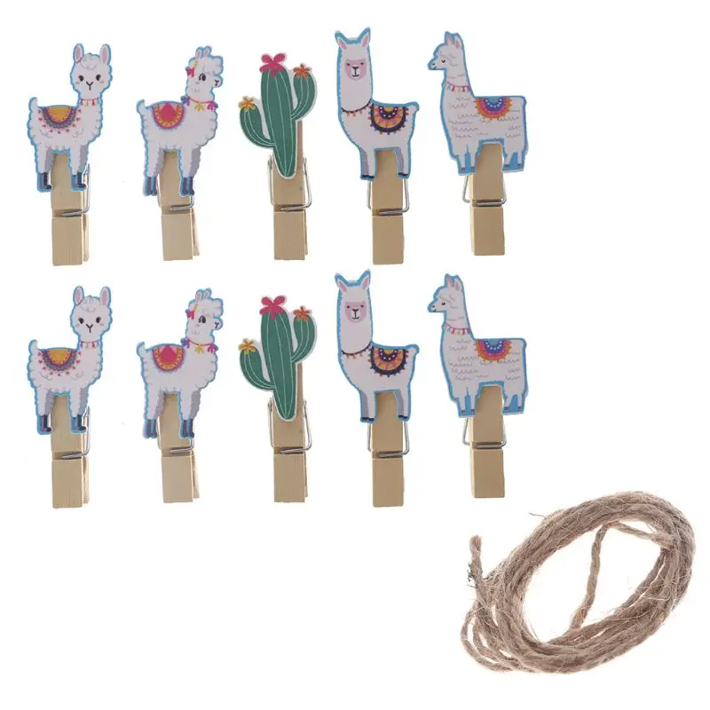 10Pcs/Set Colored Ethnic Alpaca And Cactus Printed Wooden Note Memo Photo Pegs Paper Tag Clips Holder Drop Ship JUL3
10Pcs/Set Colored Ethnic Alpaca And Cactus Printed Wooden Note Memo Photo Pegs Paper Tag Clips Holder Drop Ship JUL3