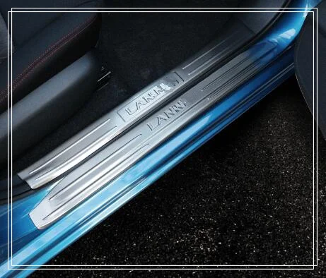 Higher star 8pcs(4pcs built-in+4pcs builf-out)door sills footplate,protection sticker with logo for Nissan Lannia/bluebird 2016
Higher star 8pcs(4pcs built-in+4pcs builf-out)door sills footplate,protection sticker with logo for Nissan Lannia/bluebird 2016