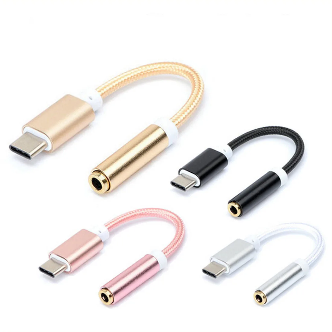 USB C Audio Cable Type C to 3.5MM Earphone Jack Adapter Type-C AUX Converter Listen Music Splitter For Xiaomi For Letv2 (N0122)
USB C Audio Cable Type C to 3.5MM Earphone Jack Adapter Type-C AUX Converter Listen Music Splitter For Xiaomi For Letv2 (N0122)
