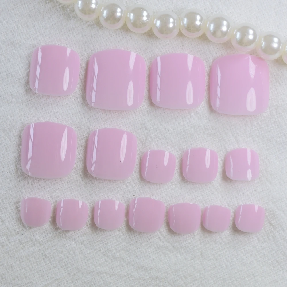 Foot False Nail Fake Nails Fashion Toenails Baby Pink False Toe Nails Acrylic French Short Full Fake Nails for Toes
Foot False Nail Fake Nails Fashion Toenails Baby Pink False Toe Nails Acrylic French Short Full Fake Nails for Toes
