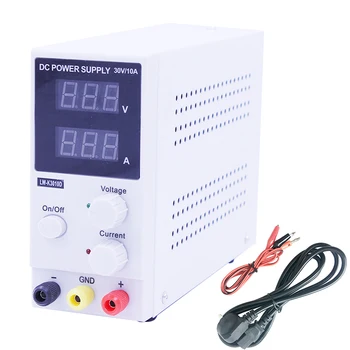 New Switching DC Power Supply 30V 10A LED Display Adjustable Voltage Regulation Power Supply LW-K3010D Laptop Repair Rework
New Switching DC Power Supply 30V 10A LED Display Adjustable Voltage Regulation Power Supply LW-K3010D Laptop Repair Rework