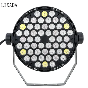 

Lixada DMX-512 Stage Effect Light RGBW LED PAR Light Strobe Professional 8 Channel DJ Lamp Party Disco Show 54W AC 100 -240V