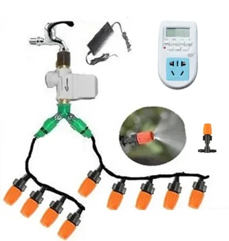 New Automatic Home Garden Flower Irrigation System Kit Intelligent Time Control Solenoid Valve Micro System Balcony Watering Kit
New Automatic Home Garden Flower Irrigation System Kit Intelligent Time Control Solenoid Valve Micro System Balcony Watering Kit