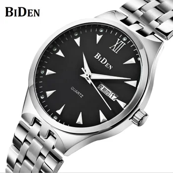 BIDEN Brand Men's Japan Movement Quartz Wrist Watch Male Full Stainless Steel Date Week Display Business Clock Relogio Masculino
BIDEN Brand Men's Japan Movement Quartz Wrist Watch Male Full Stainless Steel Date Week Display Business Clock Relogio Masculino