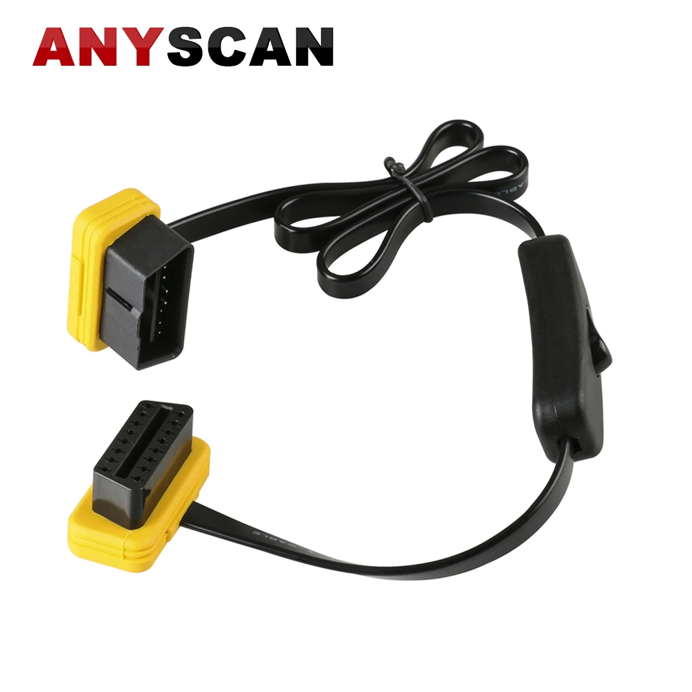AUTOOL OBD OBD2 Extension Cable16 PIN Flat&Thin as Noodle Style 22.4 Inch Switch Type Car Diagnositc Cables Connectors
AUTOOL OBD OBD2 Extension Cable16 PIN Flat&Thin as Noodle Style 22.4 Inch Switch Type Car Diagnositc Cables Connectors