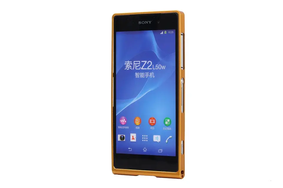 TX для Xperia Z2 capa fundas рамка-бампер из сплава Sony L50W D6502 D6503 алюминиевый чехол-бампер +