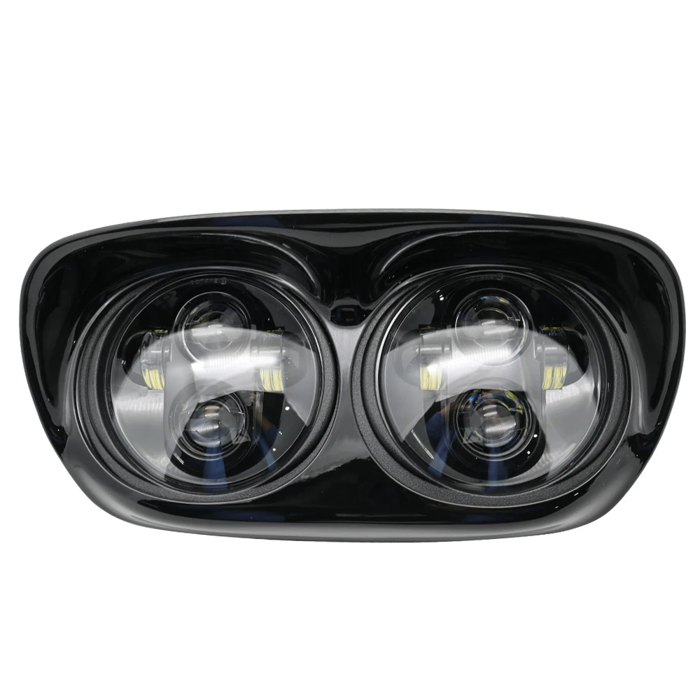 Set 5.75 Inch for Harley Motorcycle Projector Daymaker Dual LED Headlight For Harley-davidson Road Glide Dual Headlamps (18)