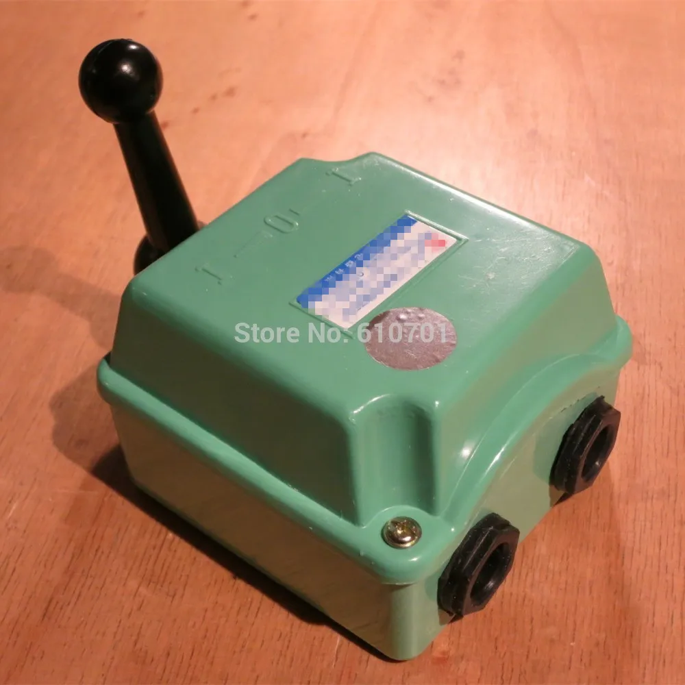 

QS-15A 15A/380VAC 5.5HP Forward Reverse Cam Starter Changeover Switch QS-30A QS-60A Water Proof