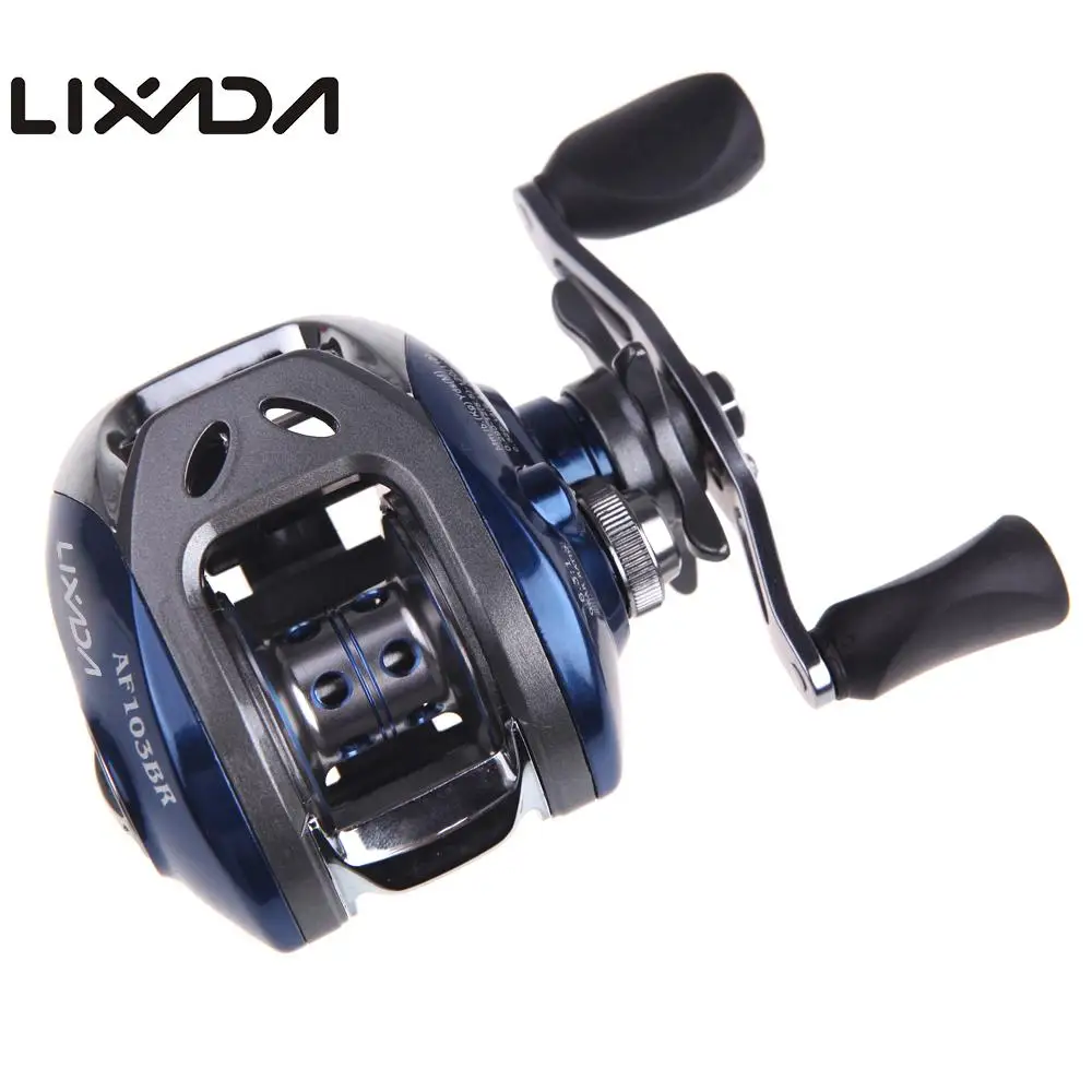 

Lixada AF103 Fishing Reel 11BB Ball Bearings Baitcasting Fly Reel Coil Left/Right Hand GT 6:3:1 High Speed Carp Carrete De Pesca