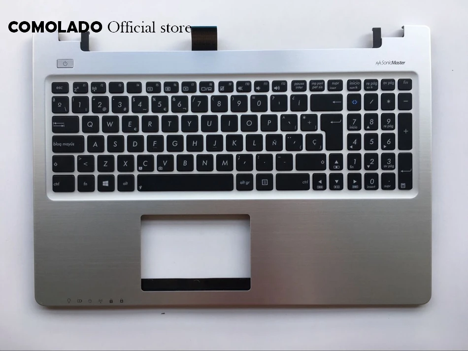 SP Spainish Keyboard For ASUS S550 S550CM Top Cover Upper Case Palmrest keyboard SP Layout
SP Spainish Keyboard For ASUS S550 S550CM Top Cover Upper Case Palmrest keyboard SP Layout