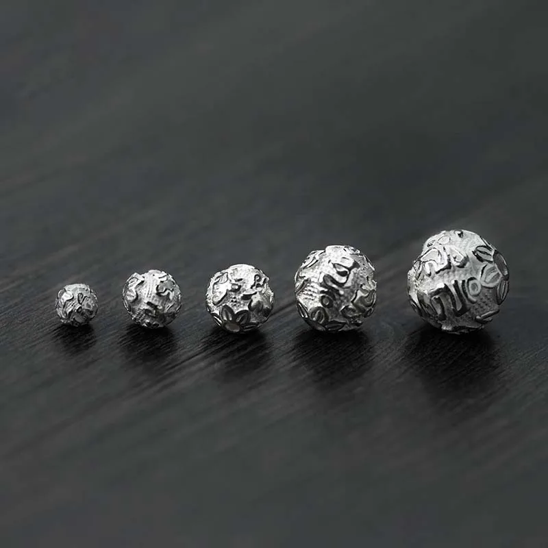 925 Sterling Silver Craft Spacer Beads 6mm 8mm 10mm 11mm 12mm 14mm Pick Size Round Ball Charm Beads DIY Jewelry Making Findings
925 Sterling Silver Craft Spacer Beads 6mm 8mm 10mm 11mm 12mm 14mm Pick Size Round Ball Charm Beads DIY Jewelry Making Findings