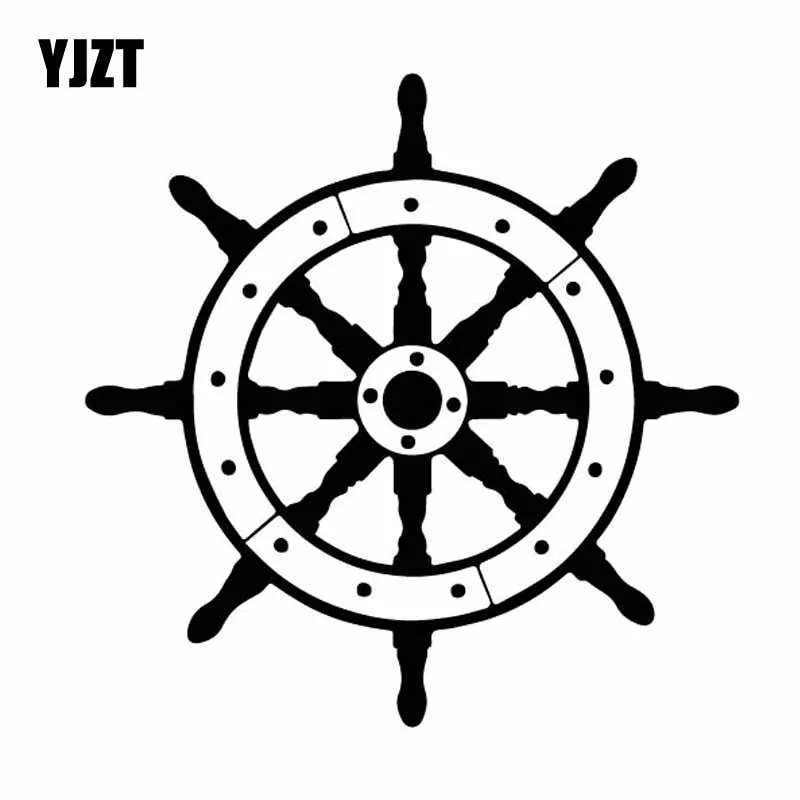 YJZT 15.3CM*15.3CM Ship Wheel Sea Ocean Boat Vinly Decal Beautiful Decor Art Car Sticker Pleasant Black/Silver C27-0399
YJZT 15.3CM*15.3CM Ship Wheel Sea Ocean Boat Vinly Decal Beautiful Decor Art Car Sticker Pleasant Black/Silver C27-0399