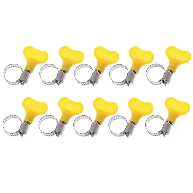10 Pcs/Set Hose Pipe Hoop Stainless Steel Strong Hose Clamps Wire Water Pipe Tool
10 Pcs/Set Hose Pipe Hoop Stainless Steel Strong Hose Clamps Wire Water Pipe Tool
