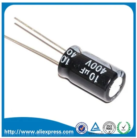 20PCS 10UF 400V 400V 10UF Aluminum Electrolytic Capacitor 400 V / 10 UF Size 10*16MM Electrolytic capacitor
20PCS 10UF 400V 400V 10UF Aluminum Electrolytic Capacitor 400 V / 10 UF Size 10*16MM Electrolytic capacitor