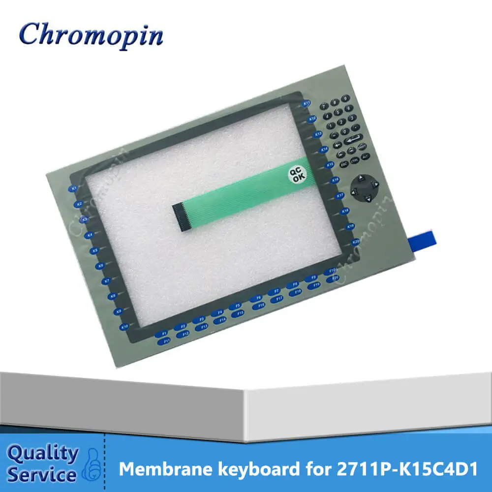 

Membrane keyboard switch for AB 2711P-K15C4D1 2711P-K15C4D2 2711P-K15C4D6 2711P-K15C4D7 PanelView Plus CE 1250 Membrane keypad