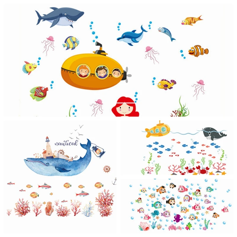 Zs Sticker aquarium Wall Stickers Children Room ocean Home Decor underwater Vinyl Kids Room Decal Baby Room Nursery Decor
Zs Sticker aquarium Wall Stickers Children Room ocean Home Decor underwater Vinyl Kids Room Decal Baby Room Nursery Decor