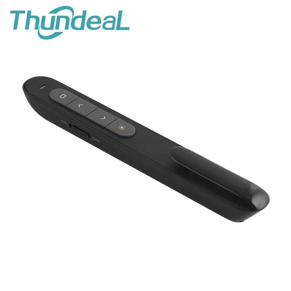 ThundeaL 2.4Ghz USB Wireless RF Remote lProfessional Presenter Pointer PPT RF Laser Pen for Meeting Presentation Projector
ThundeaL 2.4Ghz USB Wireless RF Remote lProfessional Presenter Pointer PPT RF Laser Pen for Meeting Presentation Projector