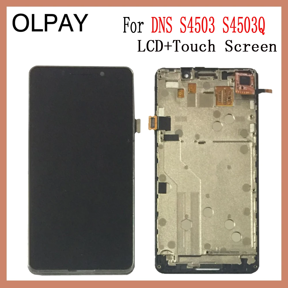 OLPAY 4.5'' For DNS S4503 S4503Q LCD Display And Touch Screen Assembly With Frame For DNS S4503 S4503Q Phone With
OLPAY 4.5'' For DNS S4503 S4503Q LCD Display And Touch Screen Assembly With Frame For DNS S4503 S4503Q Phone With