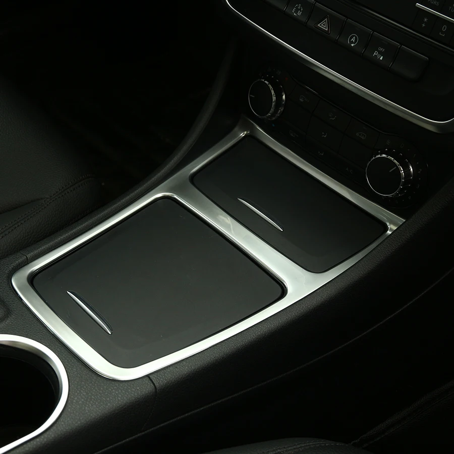 Chrome Center Panel Storage Box Cover Trim For Mercedes Benz GLA CLA A Class Car Styling
Chrome Center Panel Storage Box Cover Trim For Mercedes Benz GLA CLA A Class Car Styling