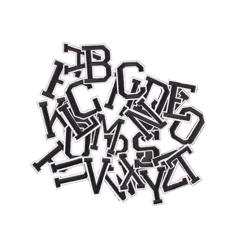1pc English Letter Back Tape Embroidery Ironing Patch Patch Embroidery Clothing Stickers Pure White English Letters Embroidery E
1pc English Letter Back Tape Embroidery Ironing Patch Patch Embroidery Clothing Stickers Pure White English Letters Embroidery E