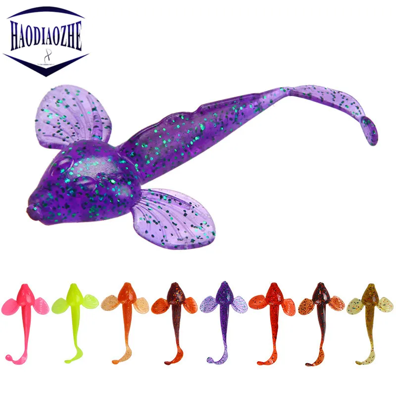 HAODIAOZHE Larva Soft Lures 4.1G 8cm Wobblers Fishing Lure 6pcs Aritificial Silicone Fishing Worm Bass Pike Minnow Jigging Bait
HAODIAOZHE Larva Soft Lures 4.1G 8cm Wobblers Fishing Lure 6pcs Aritificial Silicone Fishing Worm Bass Pike Minnow Jigging Bait