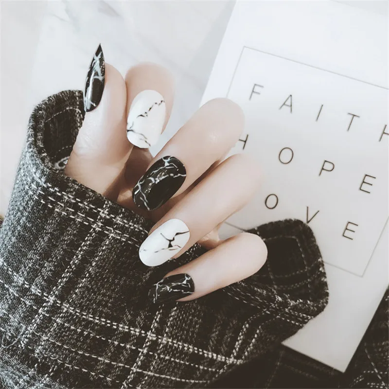 High quality charm popular marble pattern fake nail patch phototherapy A DIY nail art jewelry decoration 3D fashion nail tool
High quality charm popular marble pattern fake nail patch phototherapy A DIY nail art jewelry decoration 3D fashion nail tool