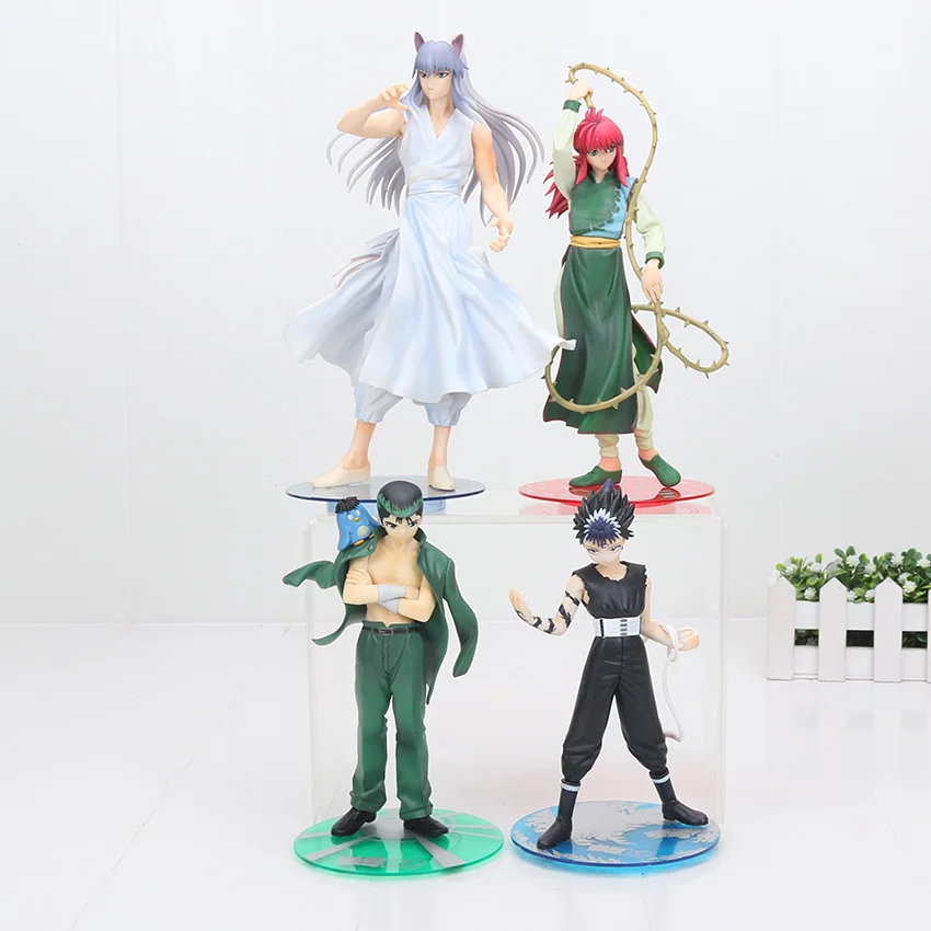 17-25cm Cartoon YuYu Hakusho Demon Fox Kurama Urameshi Yuusuke Hiei PVC Action Figure Collectible Model Toy
17-25cm Cartoon YuYu Hakusho Demon Fox Kurama Urameshi Yuusuke Hiei PVC Action Figure Collectible Model Toy