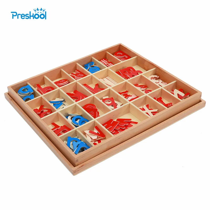 Baby Toy Montessori Wood Small Movable Alphabet Red & Blue with Box Preschool Early Child Brinquedos Juguetes
Baby Toy Montessori Wood Small Movable Alphabet Red & Blue with Box Preschool Early Child Brinquedos Juguetes