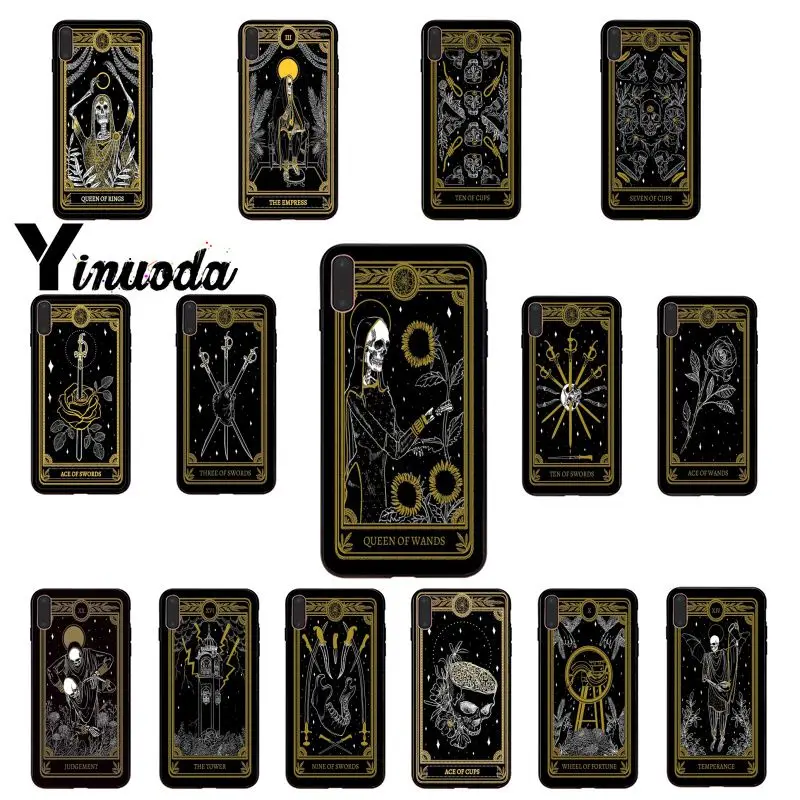 Yinuoda Death Tarot Coque Shell Phone Case for Apple iPhone 8 7 6 6S Plus X XS MAX 5 5S SE XR Cover
Yinuoda Death Tarot Coque Shell Phone Case for Apple iPhone 8 7 6 6S Plus X XS MAX 5 5S SE XR Cover