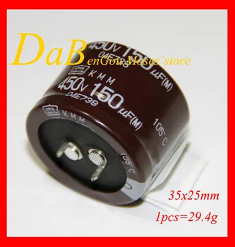 450v 150uf 100% Original new NCC KMM Series Electrolytic Capacitance Capacitor Radial 35x25mm (20pcs)
450v 150uf 100% Original new NCC KMM Series Electrolytic Capacitance Capacitor Radial 35x25mm (20pcs)