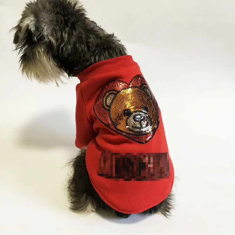 Dog Clothes for Small Dogs Cotton Sweater for Chihuahua French Bulldog Winter Warm Coat Bear Print Outfit Puppy Costume PC0967
Dog Clothes for Small Dogs Cotton Sweater for Chihuahua French Bulldog Winter Warm Coat Bear Print Outfit Puppy Costume PC0967