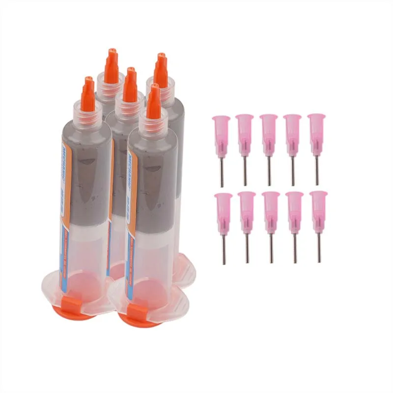XG-Z40 10cc Syringe Solder Paste Tin Cream with 10pcs Needle Welding Solder BGA Flux For Soldering Welding Tool Repair Rework
XG-Z40 10cc Syringe Solder Paste Tin Cream with 10pcs Needle Welding Solder BGA Flux For Soldering Welding Tool Repair Rework