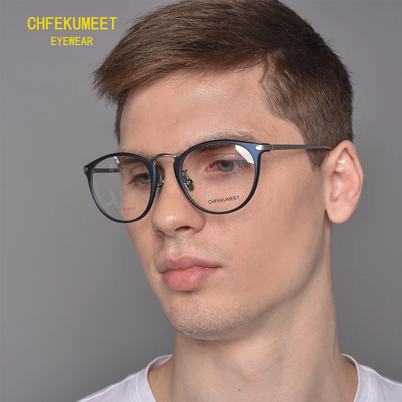 CHFEKUMEET Prescription Glasses for Men Myopia Eyeglasses Male 15g Super Light Flasses Frame Can Choose Optical Lenses
CHFEKUMEET Prescription Glasses for Men Myopia Eyeglasses Male 15g Super Light Flasses Frame Can Choose Optical Lenses