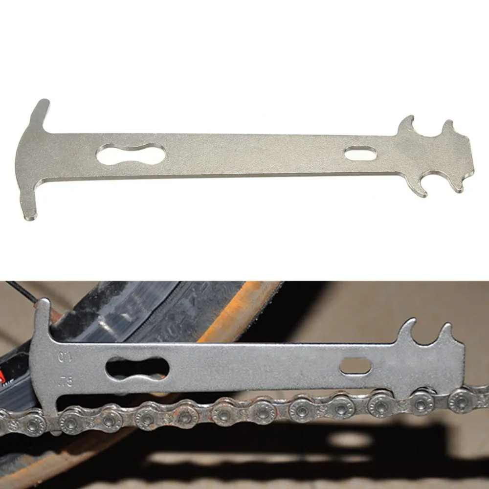 Bicycle Chain Wear Indicator Checker Mountain Road Bike MTB Chains Gauge Measurement Ruler Cycling Replacement Repair Tool
Bicycle Chain Wear Indicator Checker Mountain Road Bike MTB Chains Gauge Measurement Ruler Cycling Replacement Repair Tool