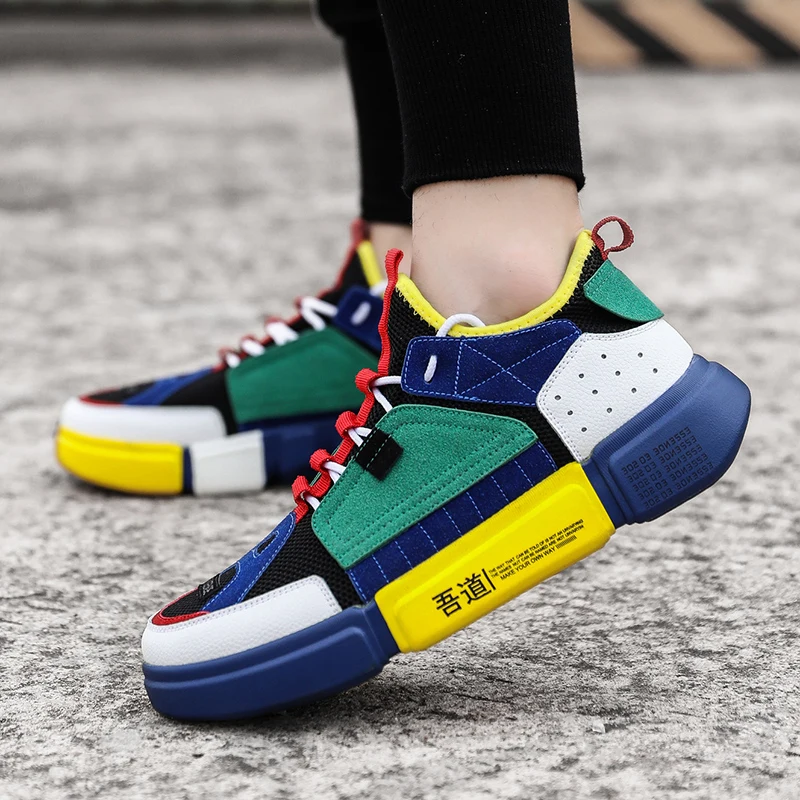 2019 New Trend Youth Men Sneakers Comfortable Blue Patchwork Couple Sport Shoe Vogue Handsome Male Walking Shoes Fitness Kids
2019 New Trend Youth Men Sneakers Comfortable Blue Patchwork Couple Sport Shoe Vogue Handsome Male Walking Shoes Fitness Kids