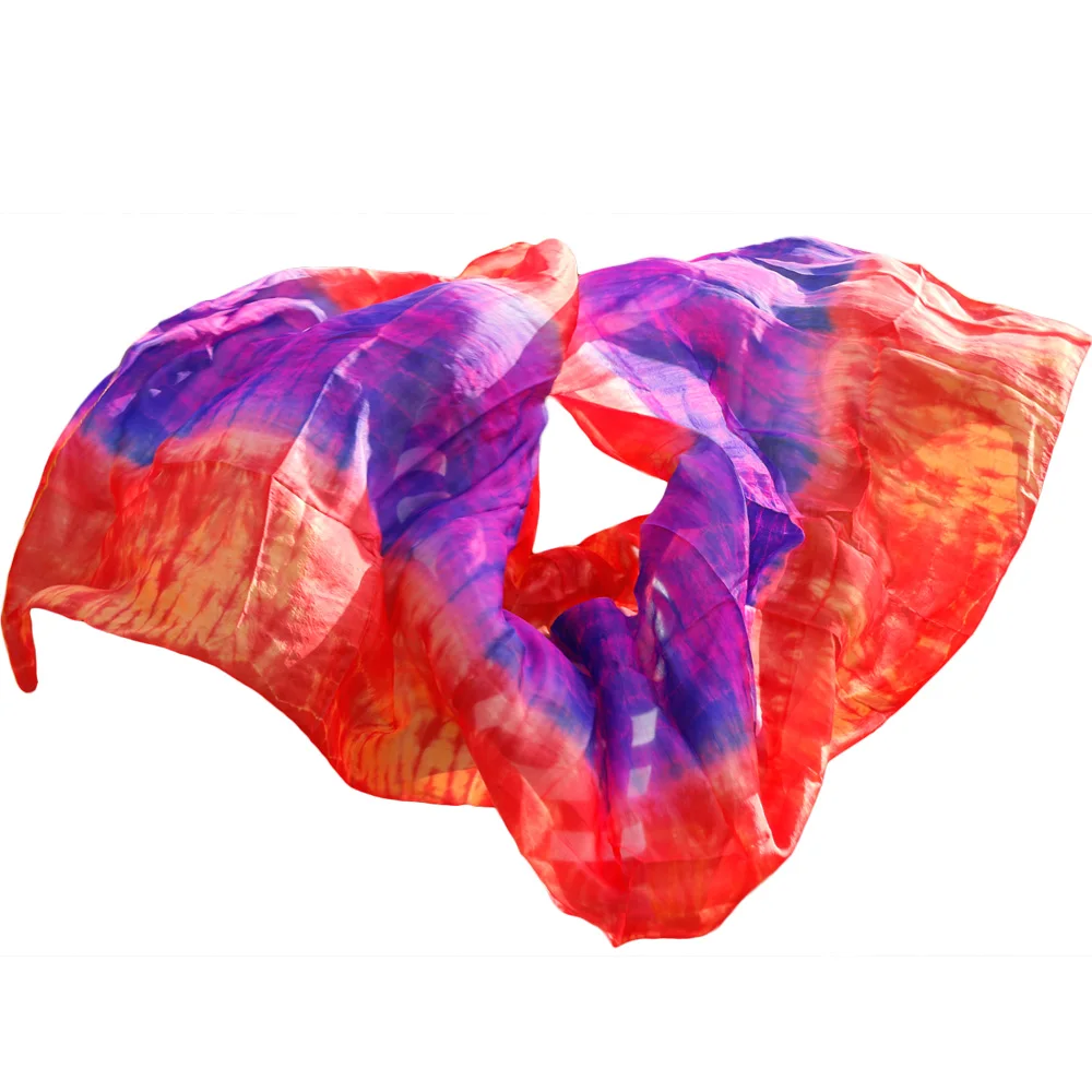 100% Silk Stage Performance Dancewear Accessories Tie Dye Light Texture Veil Shawls Women Scarf Costumes Belly Dance Veils
100% Silk Stage Performance Dancewear Accessories Tie Dye Light Texture Veil Shawls Women Scarf Costumes Belly Dance Veils