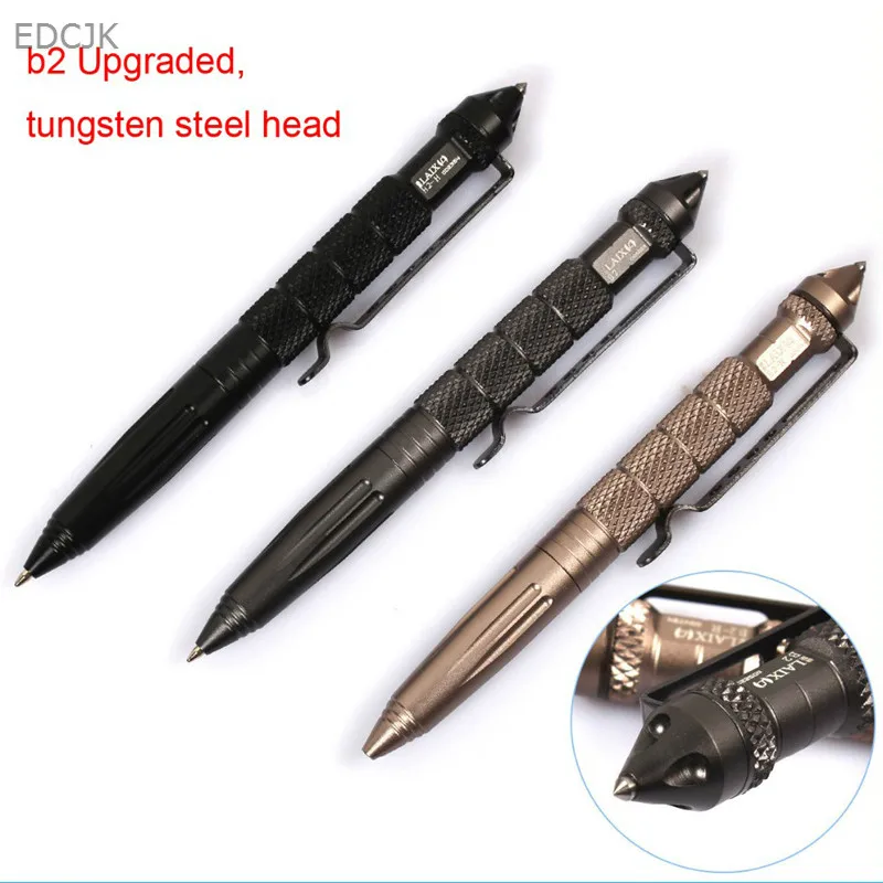 Outdoor Self Defense Tactical Pen EDC Defence Tool Self-defense Weapons Equipment Personal Safety Survival Camping Defence Tools
Outdoor Self Defense Tactical Pen EDC Defence Tool Self-defense Weapons Equipment Personal Safety Survival Camping Defence Tools