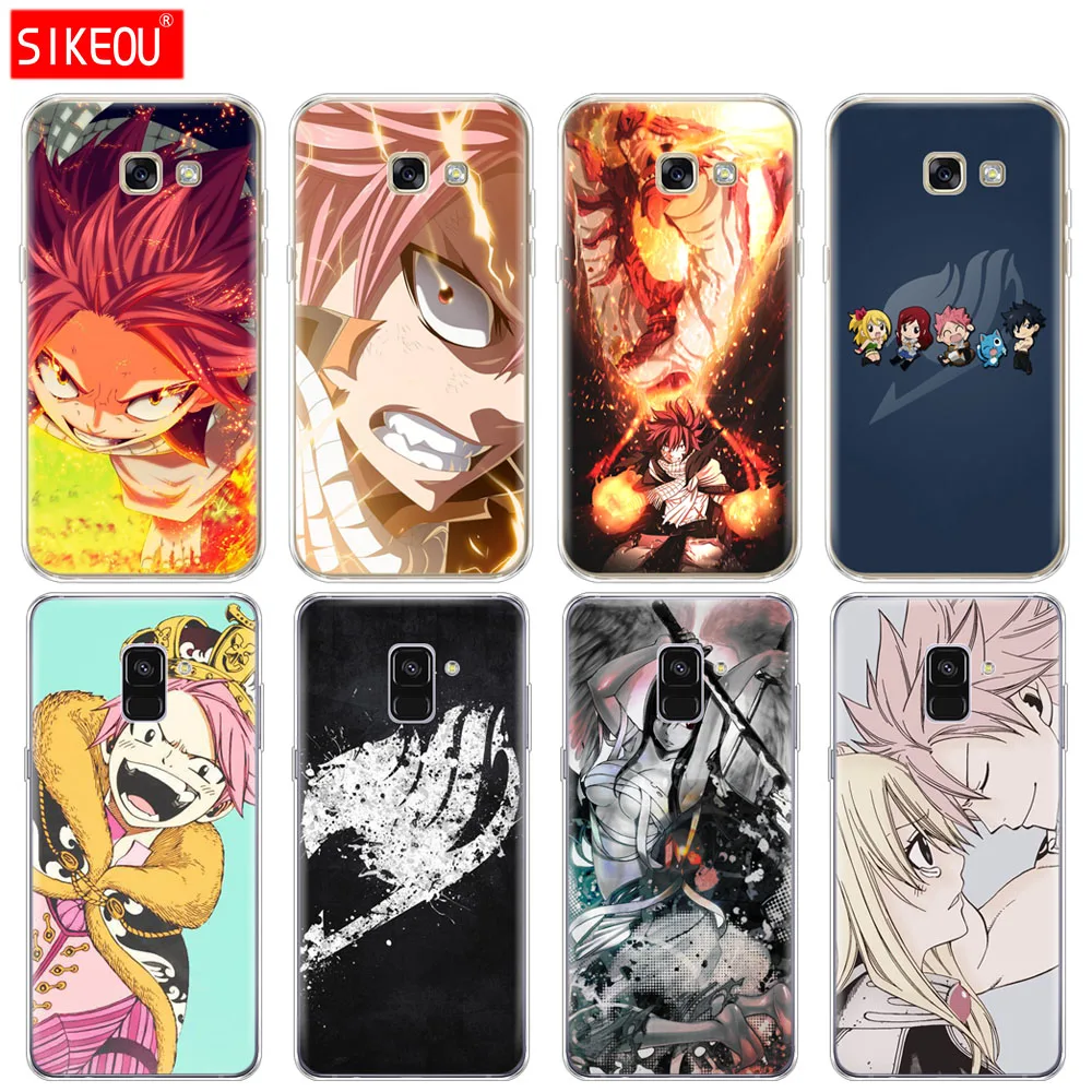 Silicone phone case cover for Samsung Galaxy A8 2018 A3 A310 A5 A510 A7 2016 2017 Anime Fairy Tail Hot Blood
Silicone phone case cover for Samsung Galaxy A8 2018 A3 A310 A5 A510 A7 2016 2017 Anime Fairy Tail Hot Blood