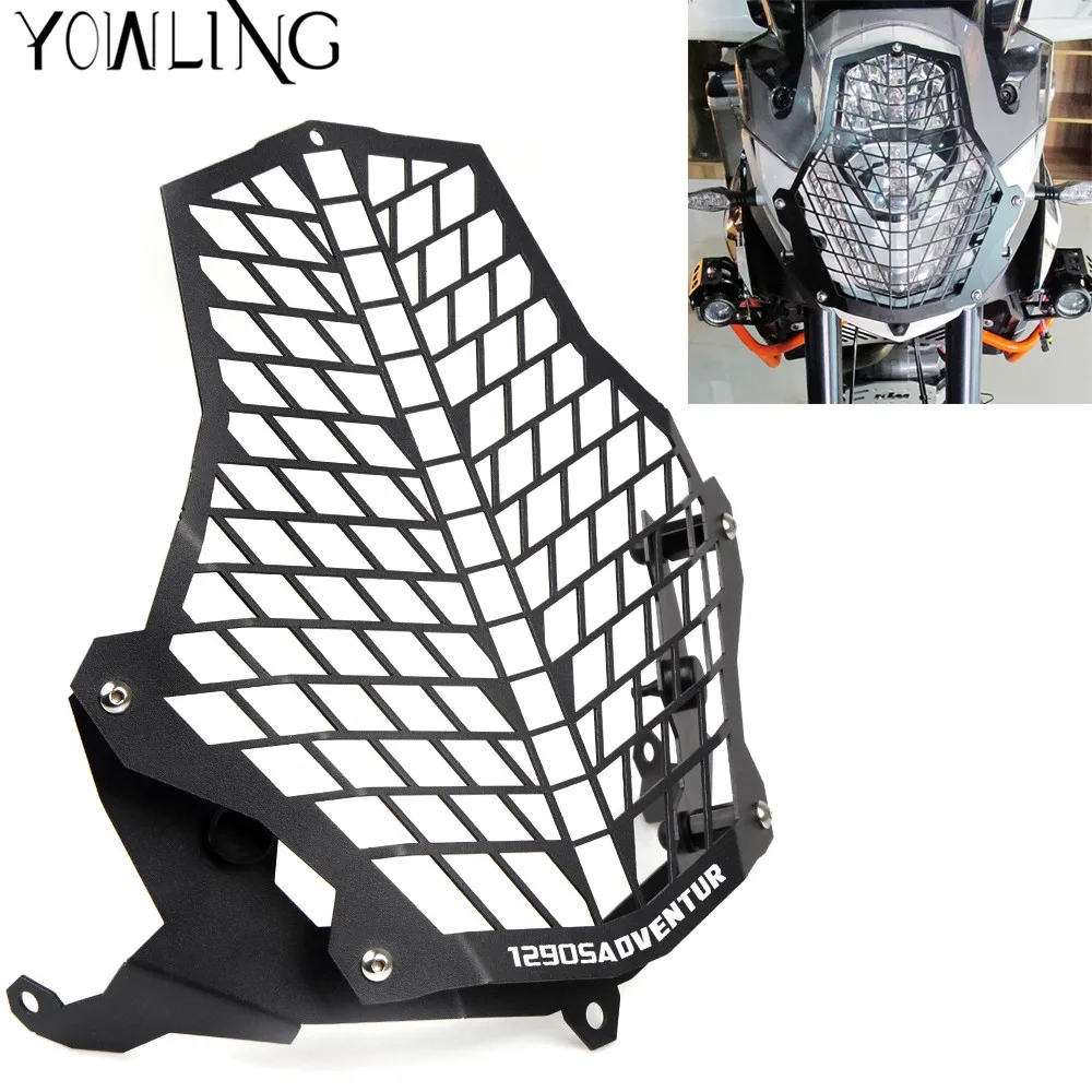 Moto Accessories Head Light Protector Cover for KTM 1190 Adventure / 1190R 1290 Super Adventure Headlight protection cover grill
Moto Accessories Head Light Protector Cover for KTM 1190 Adventure / 1190R 1290 Super Adventure Headlight protection cover grill