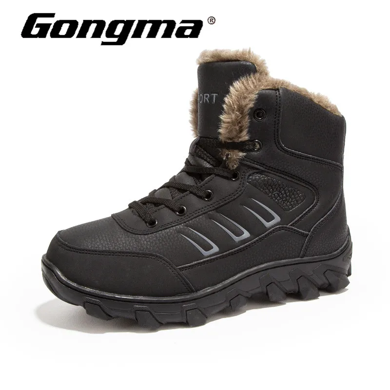 Gongma Sneakers for Men Walking Boots Professional Waterproof Leather trekking Shoes Winter Warm Climbing Boot for Mountain 48
Gongma Sneakers for Men Walking Boots Professional Waterproof Leather trekking Shoes Winter Warm Climbing Boot for Mountain 48