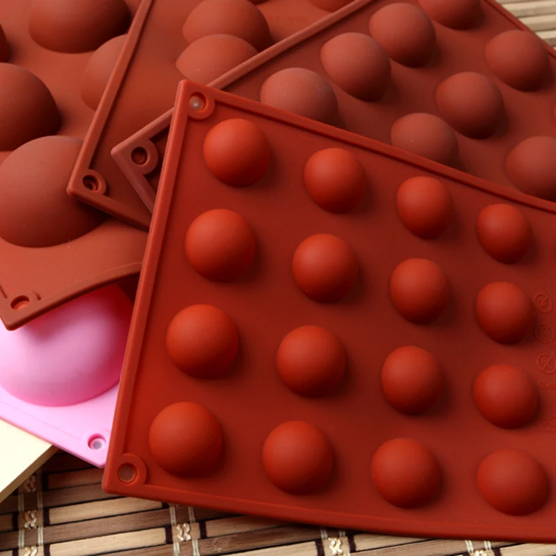 5 6 8 15 24 Hole Half Semi Round Bakeware Chocolate Gummy Soap Silicone Mold Half Ball Sphere Hemisphere Cake Tools
5 6 8 15 24 Hole Half Semi Round Bakeware Chocolate Gummy Soap Silicone Mold Half Ball Sphere Hemisphere Cake Tools