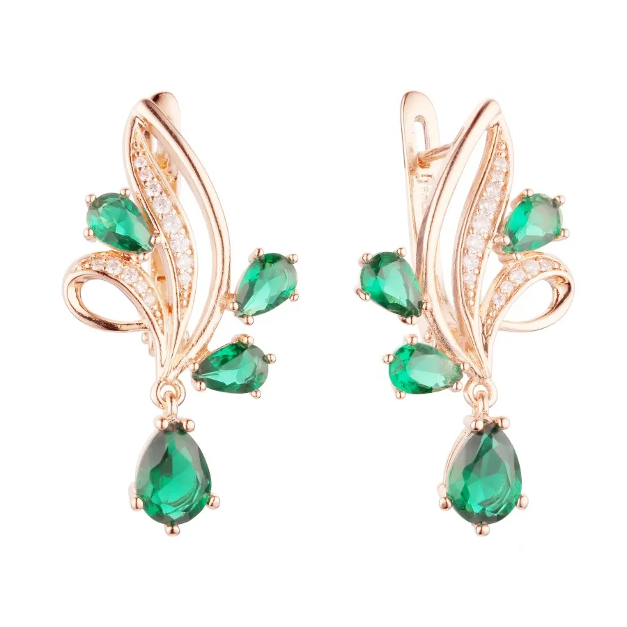 New Korean Earrings Women Jewelry 2019 Office Style 585 Rose Gold Color Jewelry Green Stone Earrings for Women
New Korean Earrings Women Jewelry 2019 Office Style 585 Rose Gold Color Jewelry Green Stone Earrings for Women