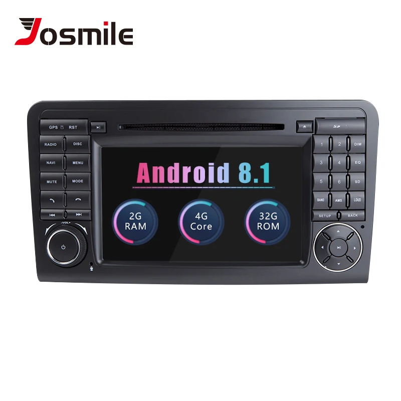 Josmile 2 Din Android 8.1 AutoRadio GPS Car DVD Multimedia Player For Mercedes/Benz/ML/GL CLASS W164 W251 ML500 ML350GL320 FM 4G
Josmile 2 Din Android 8.1 AutoRadio GPS Car DVD Multimedia Player For Mercedes/Benz/ML/GL CLASS W164 W251 ML500 ML350GL320 FM 4G