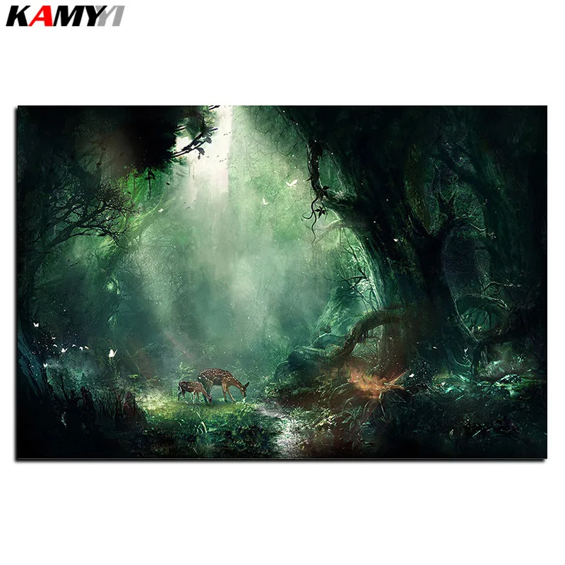 5D Diy diamond painting cross stitch Deer in the forest Full Square Diamond embroidery Needlework Rhinestone Mosaic Crafts B617
5D Diy diamond painting cross stitch Deer in the forest Full Square Diamond embroidery Needlework Rhinestone Mosaic Crafts B617