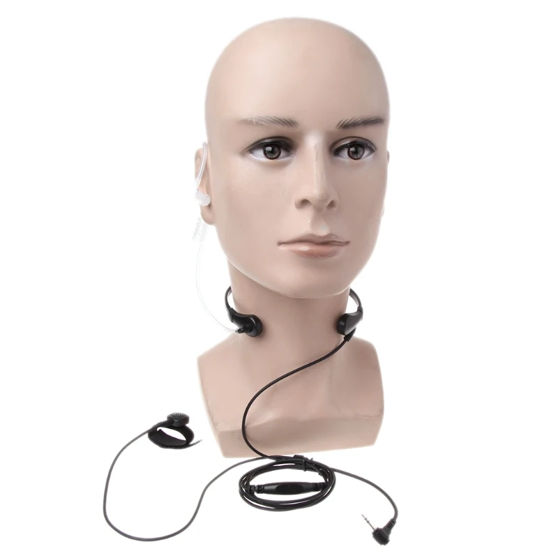 2.5mm Throat Microphone PVC Earphone PTT Headset For Walkie Talkie Motorola CB Radio UHF/VHF
2.5mm Throat Microphone PVC Earphone PTT Headset For Walkie Talkie Motorola CB Radio UHF/VHF